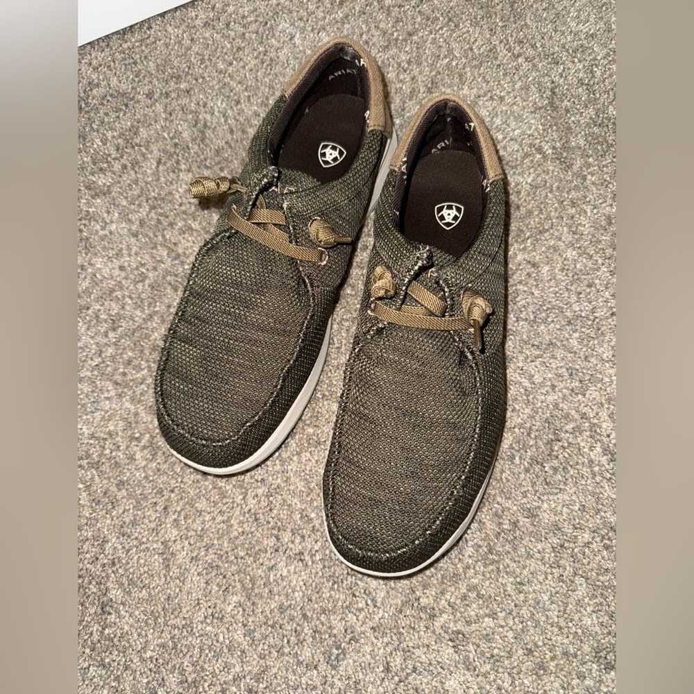 Ariat Men's Olive Slip-On Loafers